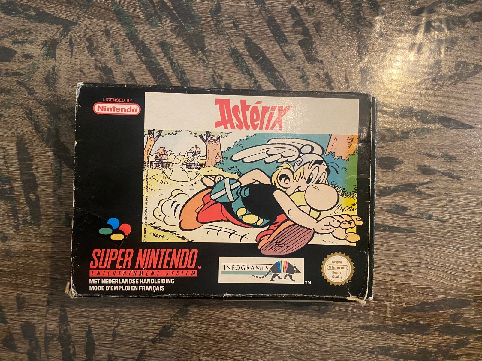Astérix (SNES, PAL), Enlèvement, Comme neuf