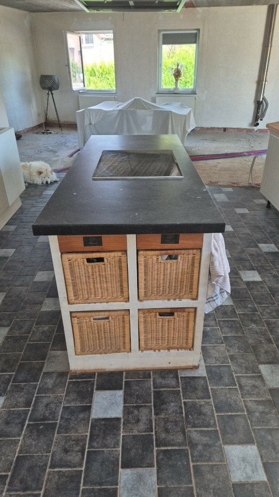 Keuken, Huis en Inrichting, Ophalen, Gebruikt, Wit, Hoekkeuken