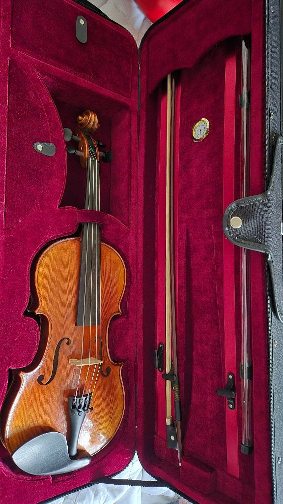 Violon polonais 4/4, Musique & Instruments, Instruments à cordes frottées | Violons & Altos, Violon, Violon 4/4, Utilisé, Enlèvement