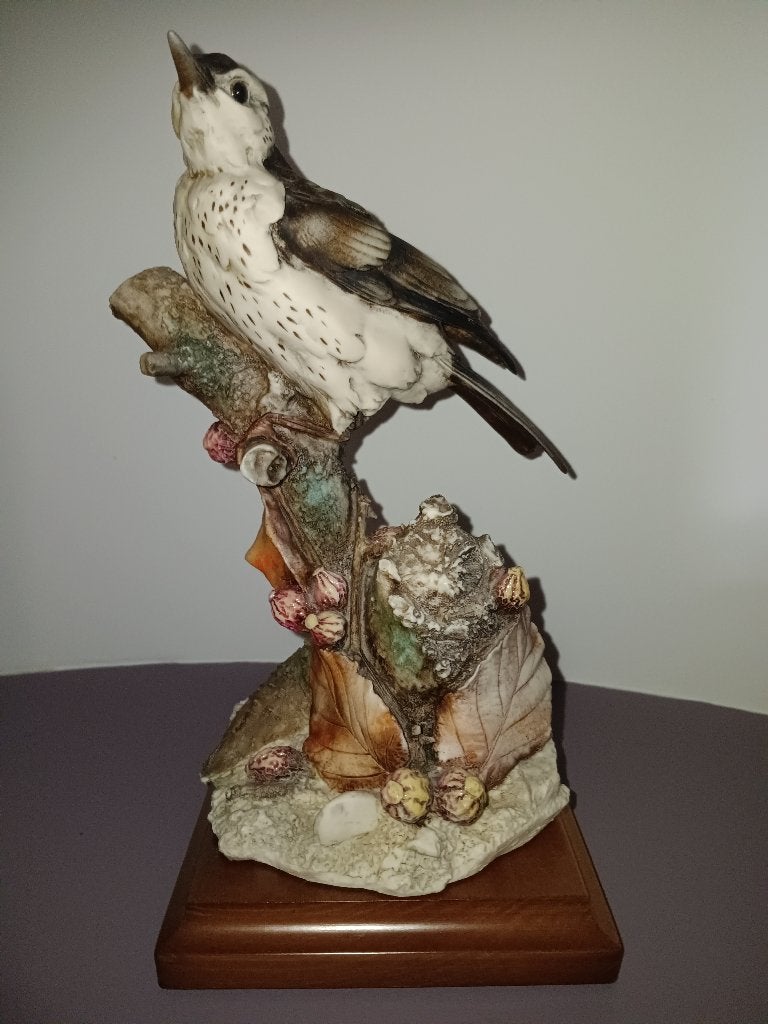 Porseleinen beeld van lijster florence 1987, Ophalen, Europa, Beeld, Vogel