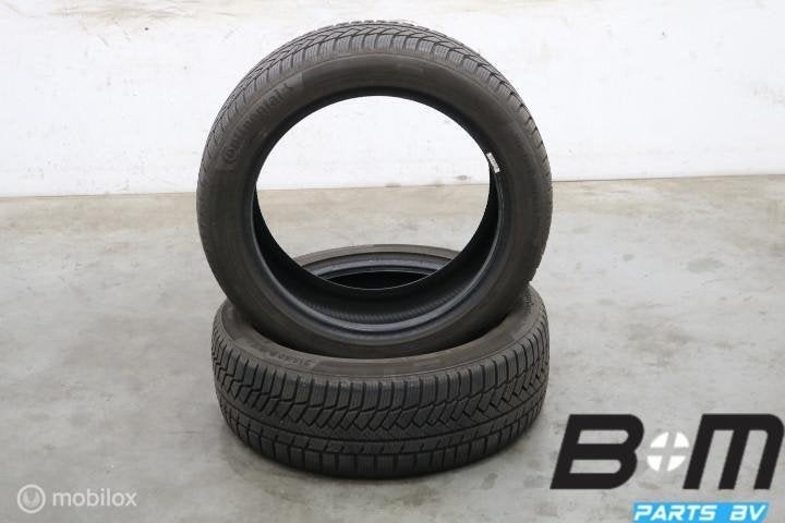 2 x 2155018 92V Conti WinterContact TS850P 6.5mm 215 50 18, 18 inch, Winterbanden, Band(en), Personenwagen