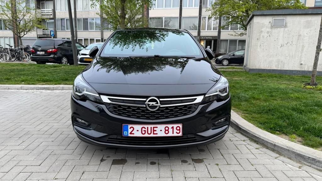 Opel Astra 1.4 Turbo 150 PK Innovation Start/Stop, Auto's, Voorwielaandrijving, Stof, 4 cilinders, Zwart