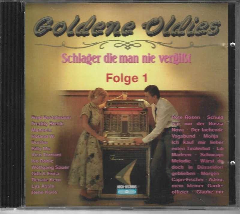 CD Goldene Oldies - Schlager Die Man Nie Vergißt - Folge 1, Ophalen of Verzenden, Zo goed als nieuw