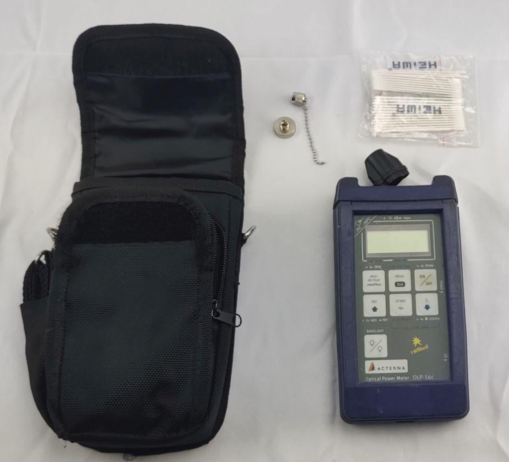 Acterna OLP-16c Optical Power Meter, Télécoms, Télématique & VoIP, Utilisé, Accessoires, Enlèvement ou Envoi