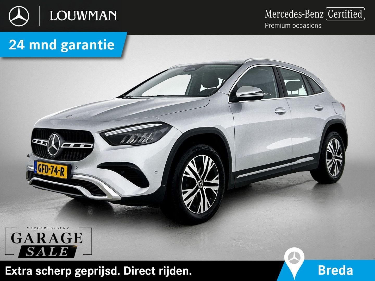 Mercedes-Benz GLA 250 e Business Line | sièges chauffants |, Argent ou Gris, Achat, Noir, Automatique