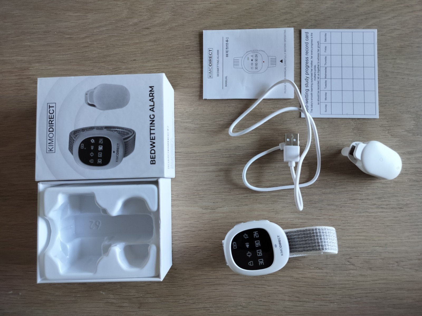 kimodirect plaswekker - horloge, Kinderen en Baby's, Ophalen, Nieuw