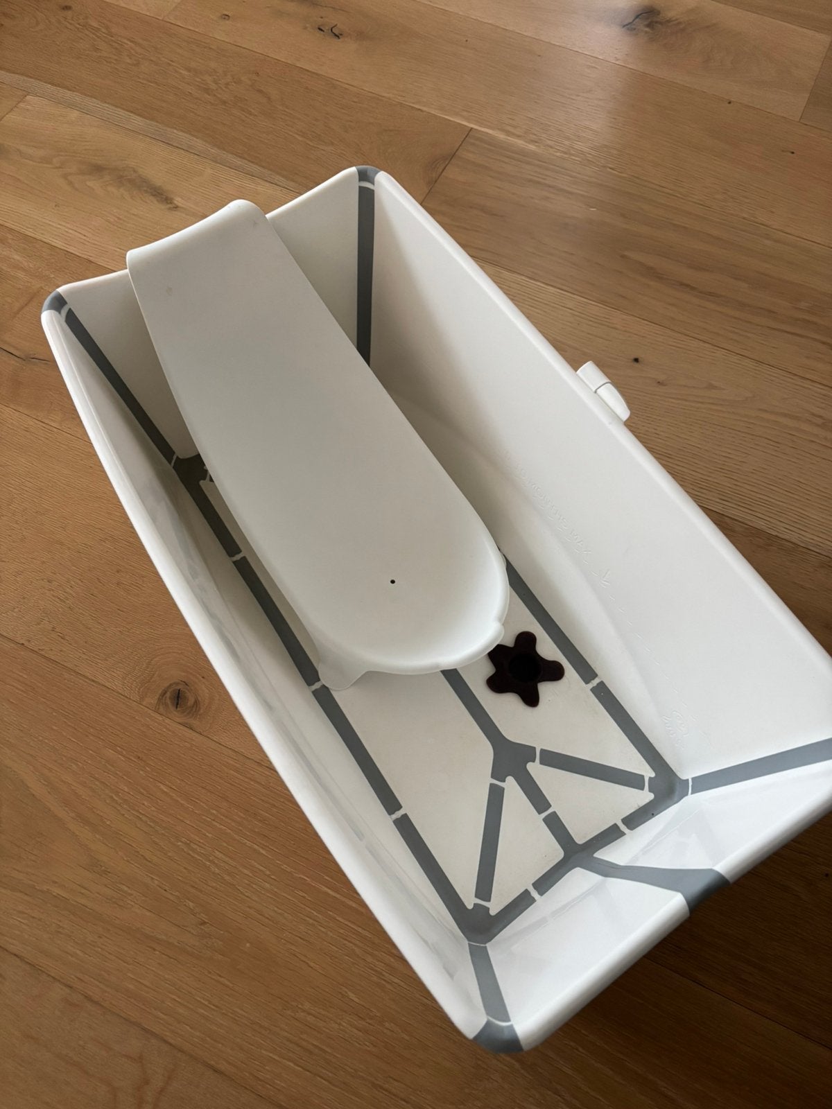 Stokke babybad + newborn ligger, Kinderen en Baby's, Badjes en Verzorging, Ophalen, Zo goed als nieuw