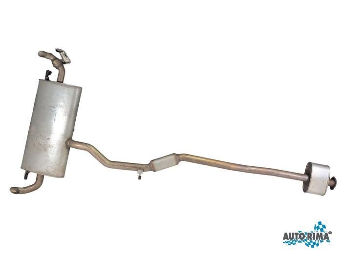Echappement silencieux arrière + central d'un Volvo XC60, -, 3 mois de garantie, -, -