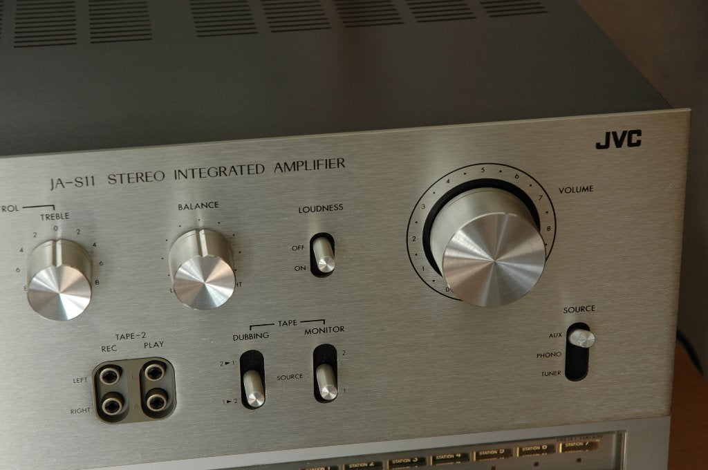 JVC JA-S11, Ophalen, Zo goed als nieuw, Analoog