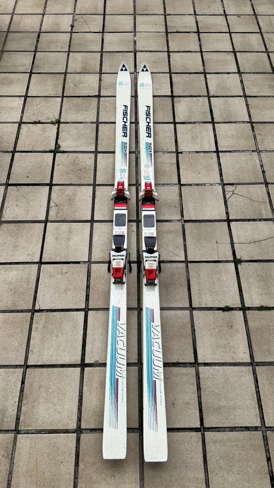 Mooie vintage skies, Sport en Fitness, Skiën en Langlaufen, Ophalen, Fischer, 180 cm of meer, Gebruikt