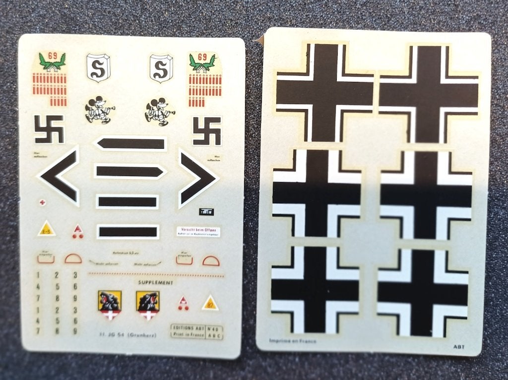 Décalques avions allemands WII 1/32, Enlèvement ou Envoi, Neuf
