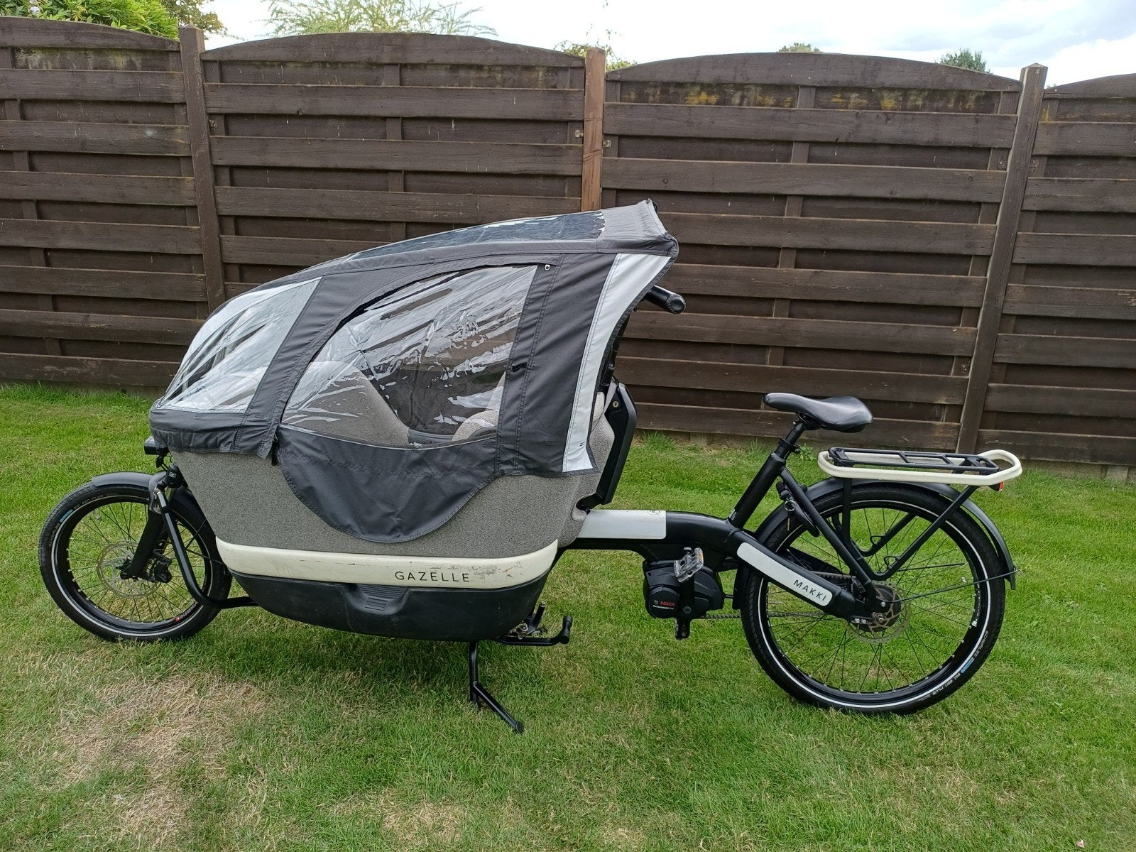 E bakfiets gazelle makki load performance line