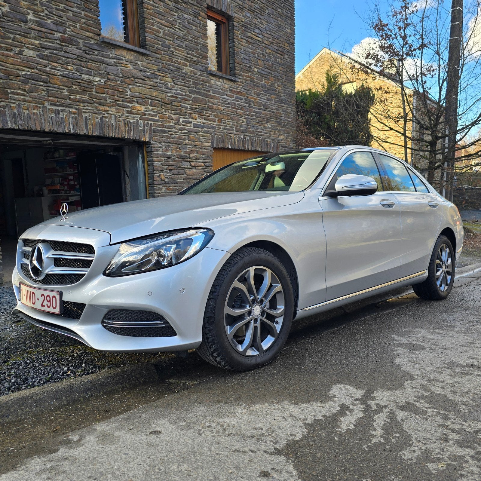 mercedes classe c 200d w205, Autos, Cuir, Achat, Toit ouvrant, Particulier