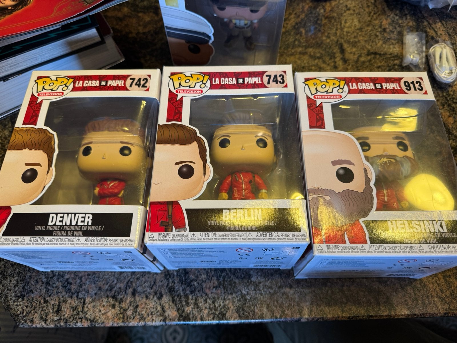 Funko la casa de papel, Verzamelen, Speelkaarten, Jokers en Kwartetten, Ophalen of Verzenden, Zo goed als nieuw