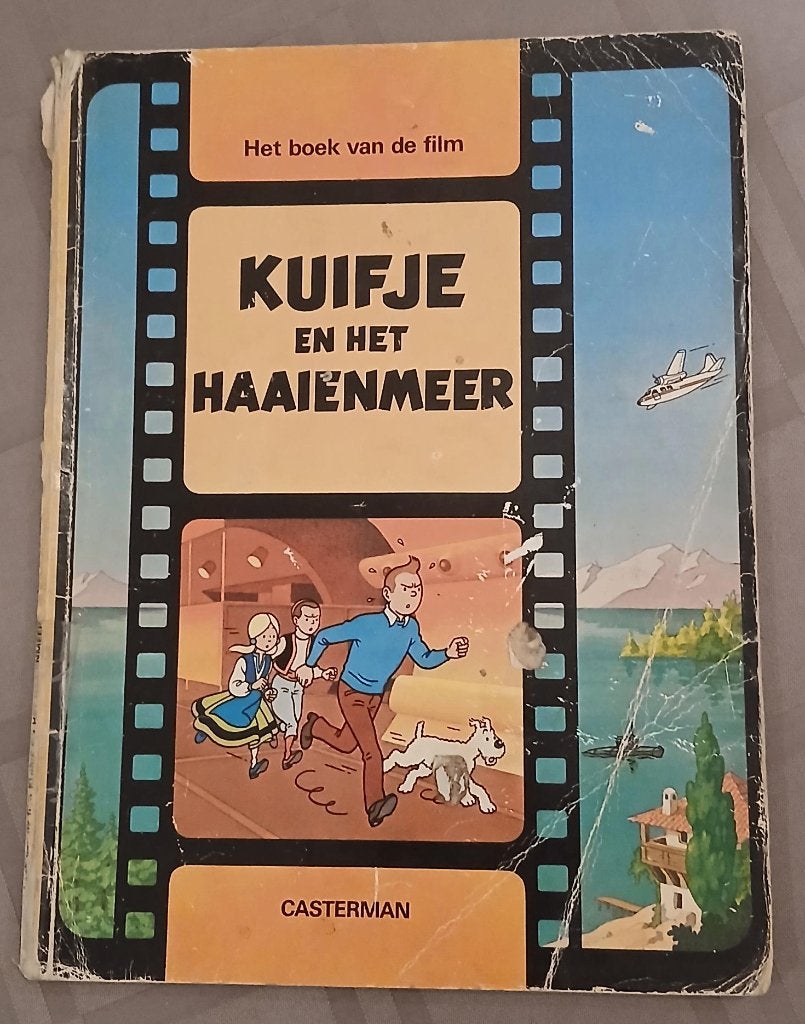 Kuifje en het Haaienmeer - Het boek van de film (jaren 70), Eén stripboek, Ophalen, Gelezen, Greg