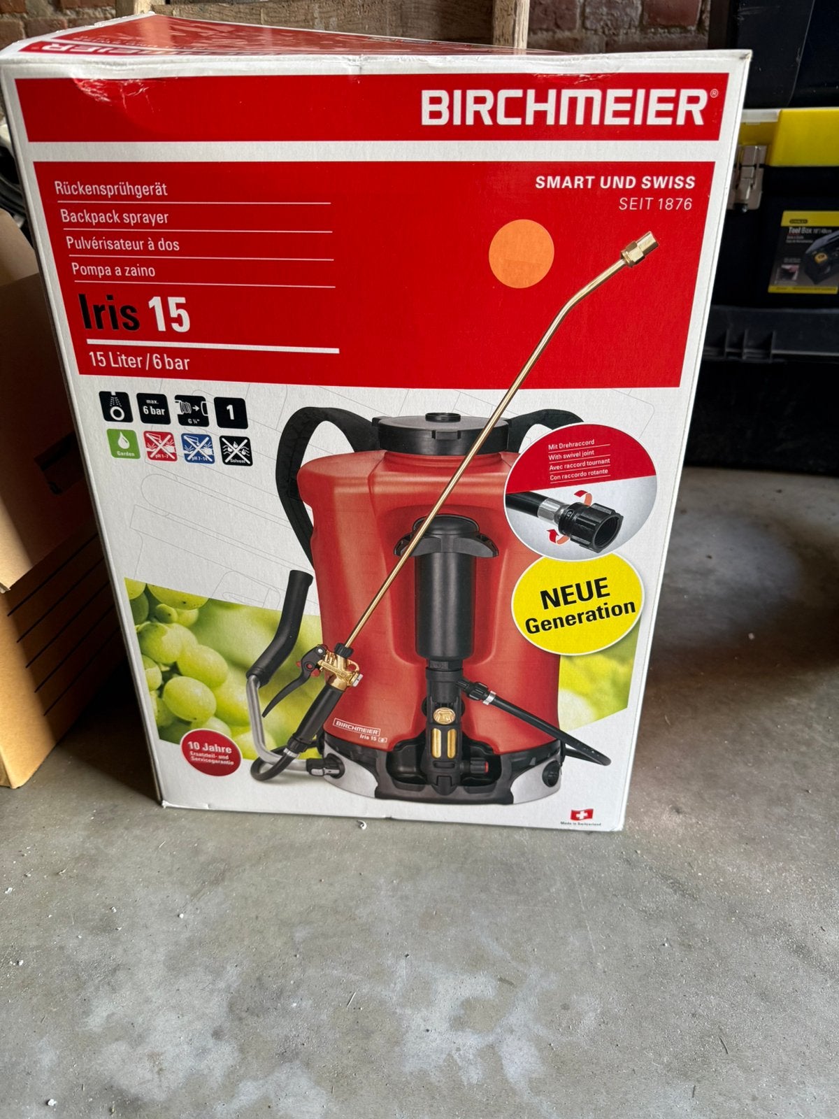 Splinternieuwe birchmeier iris 15 nieuwe generatie, Tuin en Terras, Bestrijdingsmiddelen, Ophalen, Nieuw