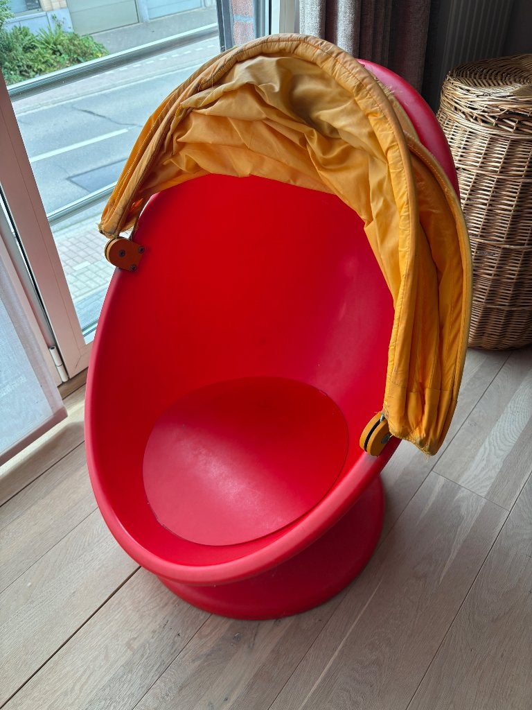 IKEA draaistoel (ei), Ophalen, Gebruikt, Rood