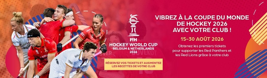 Ticket(s) Hockey Coupe du monde 2026 1/2 finale femmes 27/08, Tickets & Billets, Trois personnes ou plus