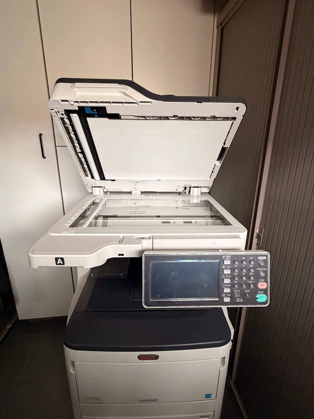 OKI kopieermachine, Computers en Software, Printers, Ophalen, Zo goed als nieuw, Kopieermachine