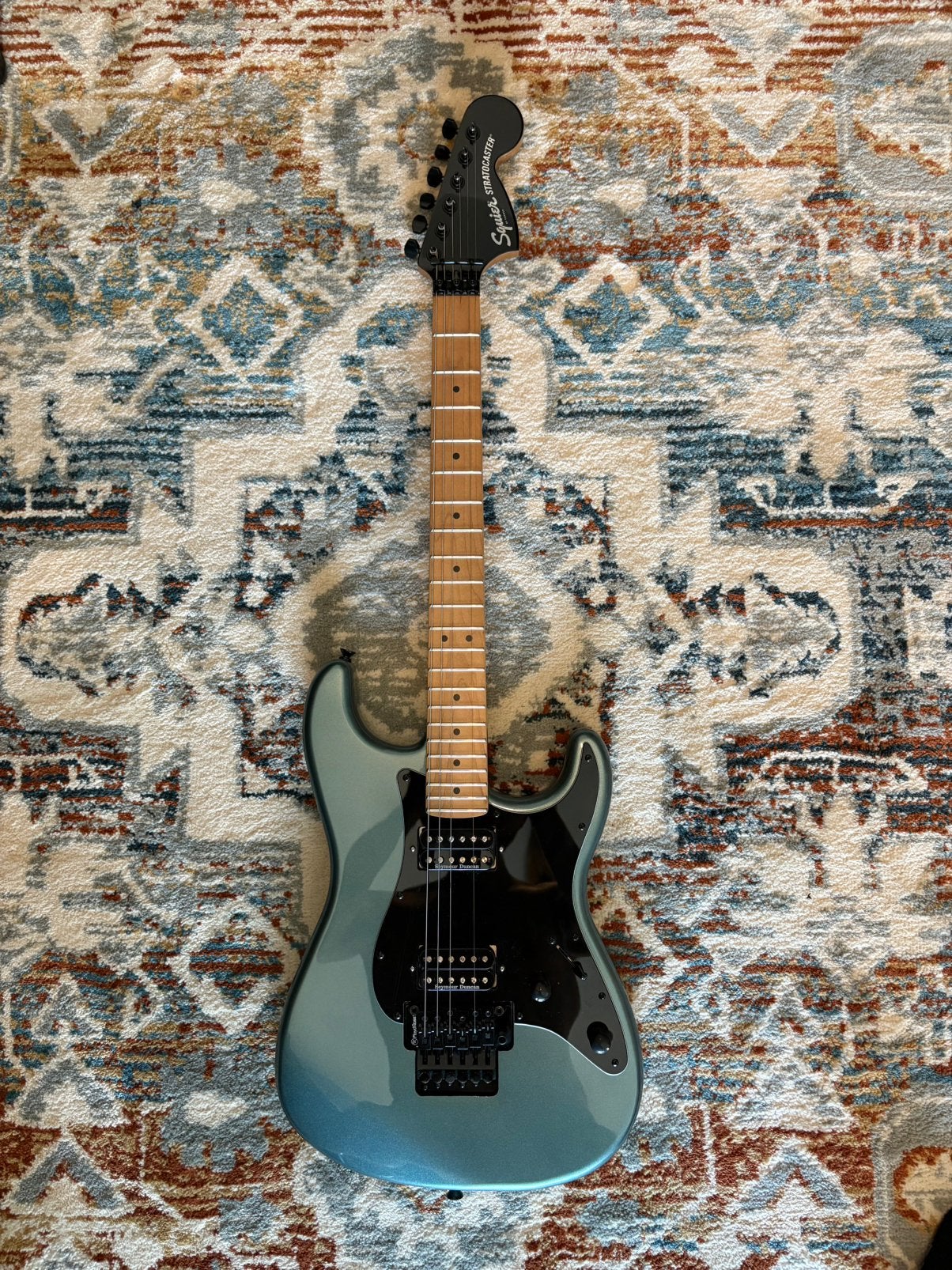 Squier Fender Contemporary HHFR, Muziek en Instrumenten, Snaarinstrumenten | Gitaren | Bas, Ophalen of Verzenden, Zo goed als nieuw