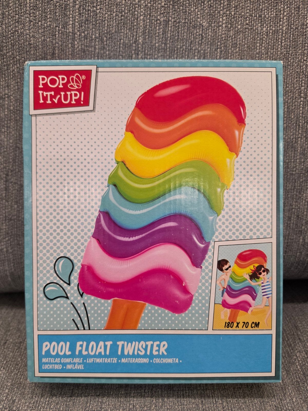 Zwembadmatras   POOL FLOAT TWISTER, Ophalen