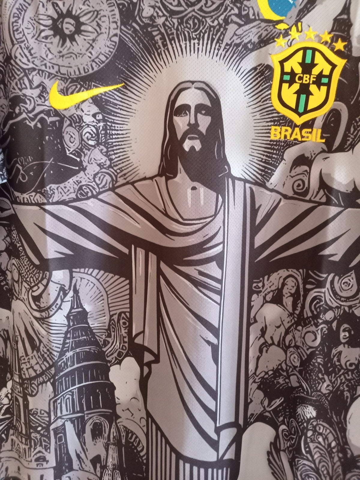 NOUVEAU T-SHIRT BRÉSILIEN > NIKE, Taille M, Enlèvement ou Envoi, Maillot