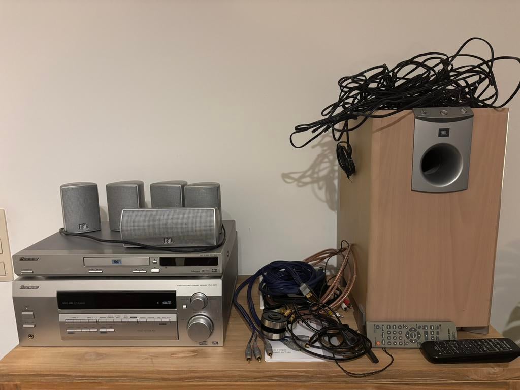 Kit home cinéma stéréo Hi-Fi Pioneer JBL, TV, Hi-fi & Vidéo, Enlèvement, Système 5.1, Lecteur DVD, Pioneer