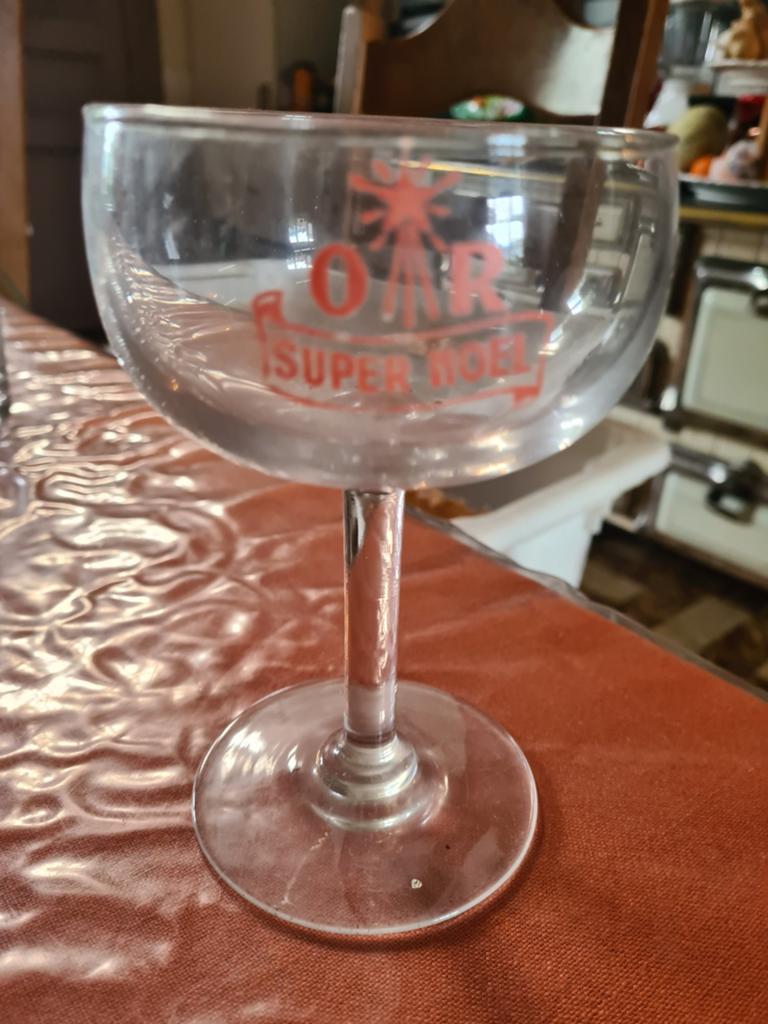 Verre calice O.R Noël