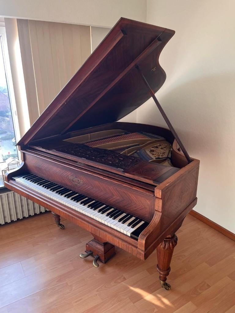 Piano à queue Pleyel d'époque, Enlèvement, Comme neuf, Brun, À queue