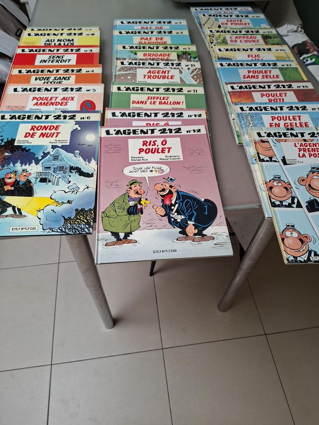 Lot 23 bandes dessinées Agent 212., Livres, Enlèvement ou Envoi, Utilisé, Plusieurs comics, Europe