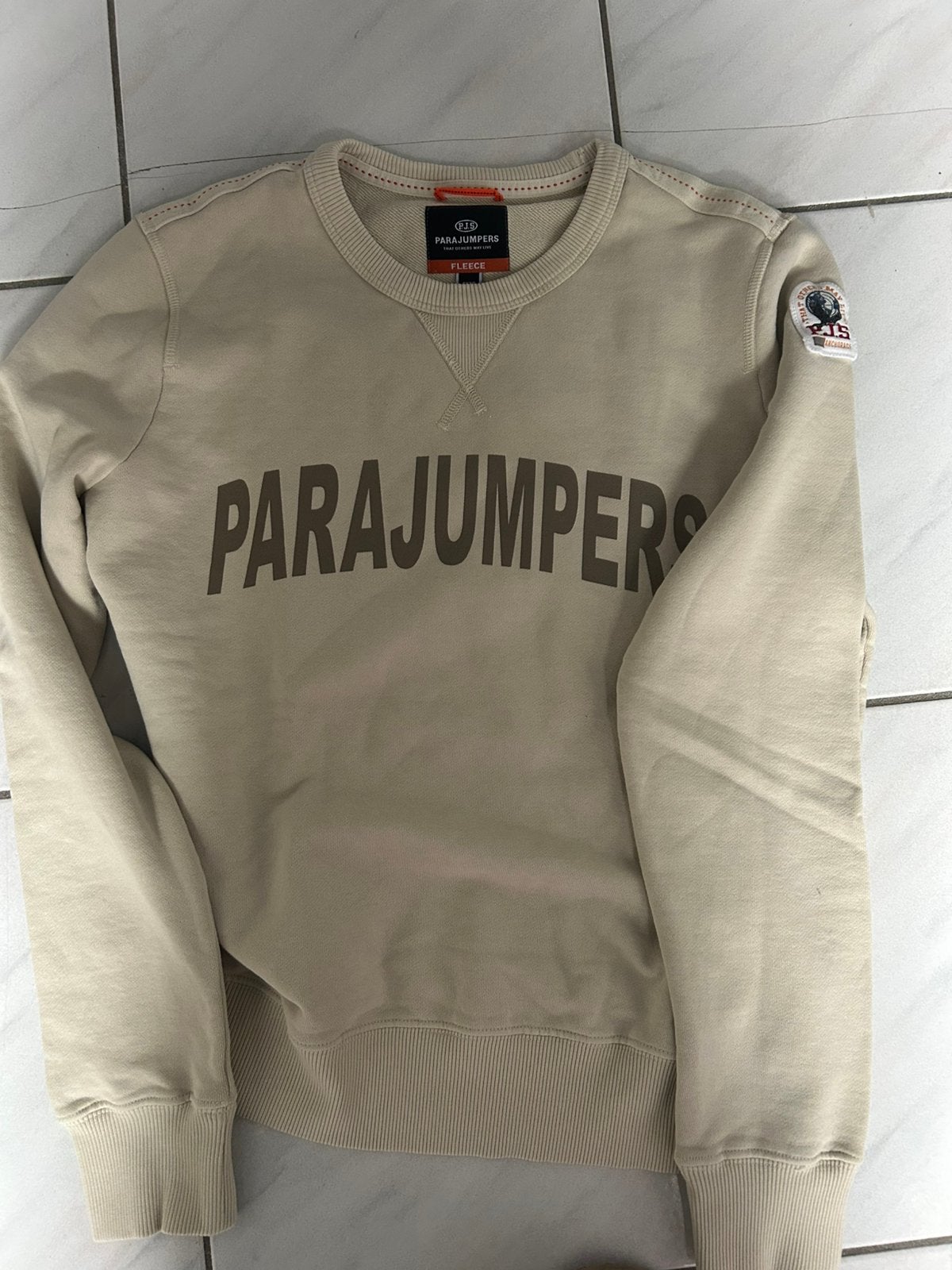 Parajumper trui, Enlèvement, Comme neuf, Beige