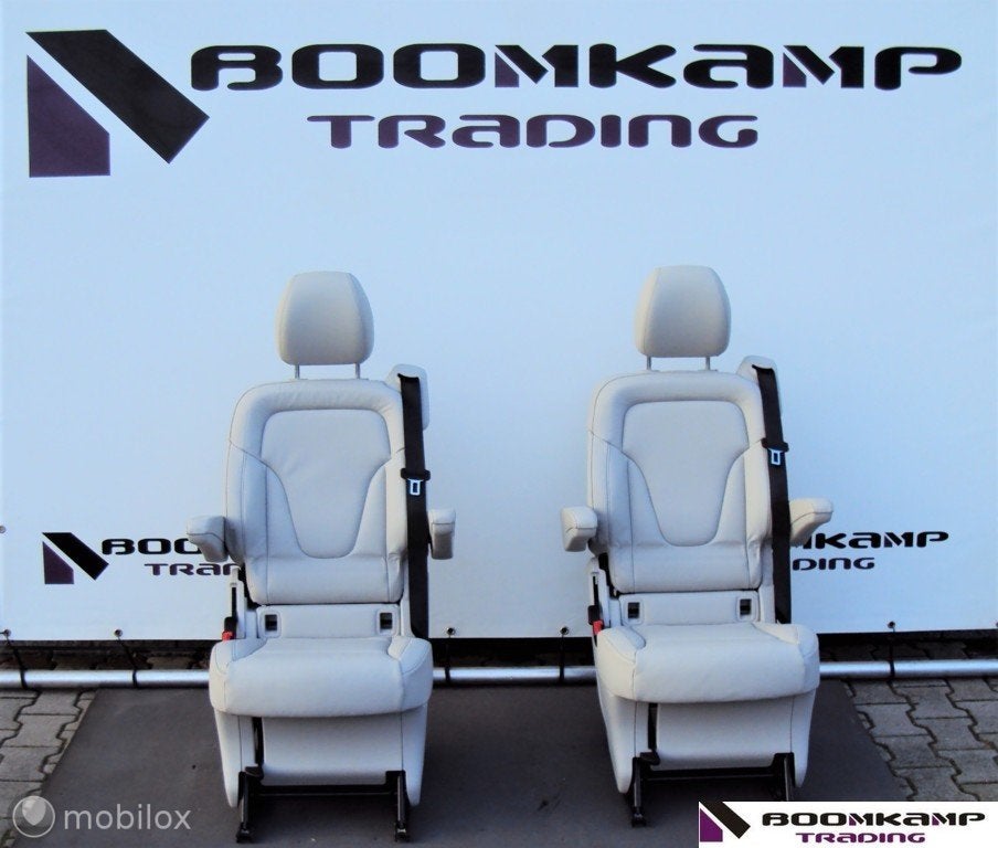 Mercedes-Benz V-klasse luxe klikstoelen / stoel wit leder, Neuf, Enlèvement ou Envoi, Mercedes-Benz, Mercedes-Benz