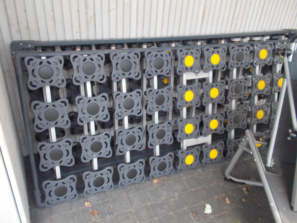 gratis lattenbodem 2 stuks, Ophalen, Gebruikt, Matras
