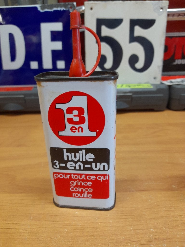 ancienne burette huile vide 3 en 1, Envoi, Utilisé, Autres types