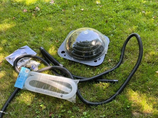 Zonneboiler zwembad 'solar bol', Tuin en Terras, Ophalen, Zo goed als nieuw, Verwarming