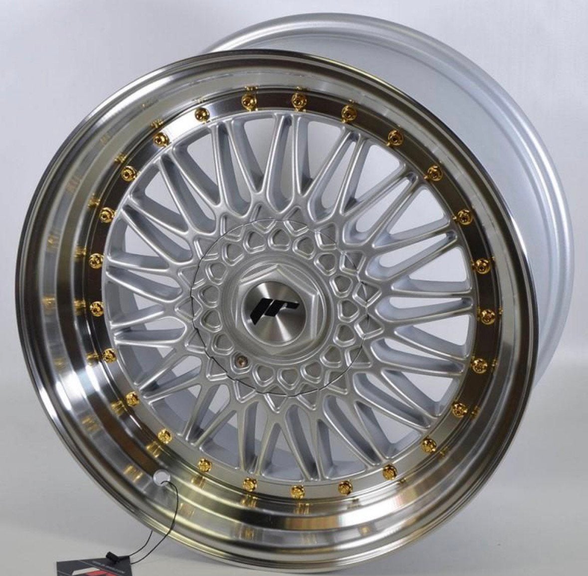 Japan Racing JR9 Blind Velgen (Met nieuwe banden), Particulier, Te koop