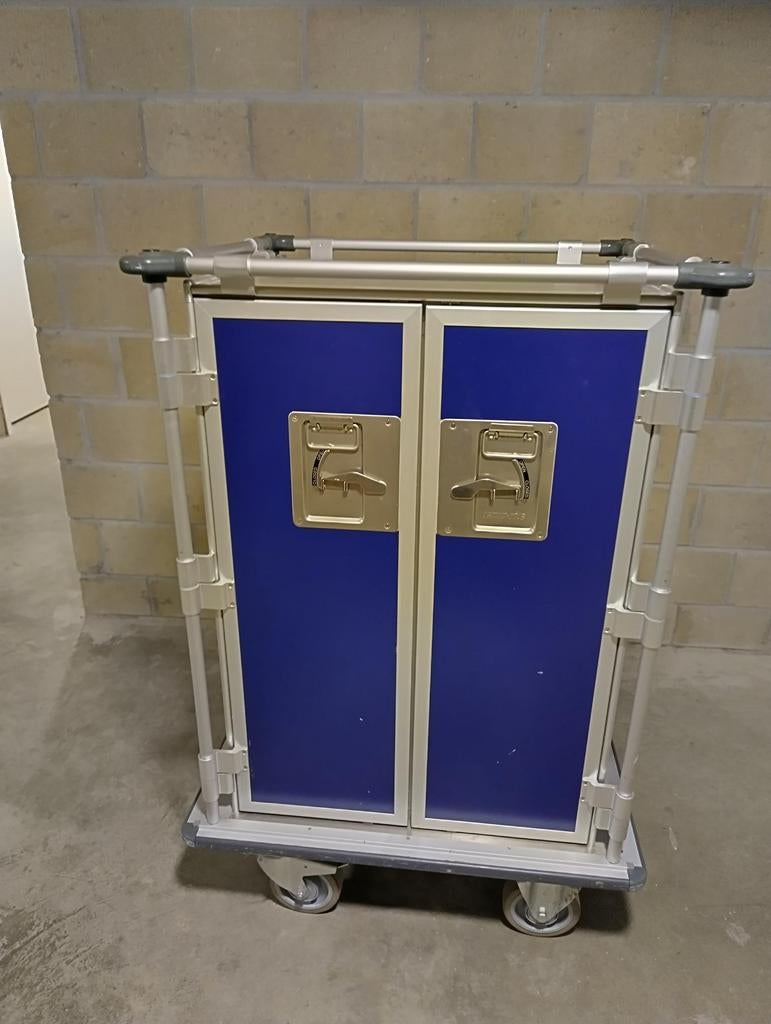 Maaltijd transportwagen TEMP-RITE, Huis en Inrichting, Keuken | Keukenelementen, Ophalen, Gebruikt, Blauw