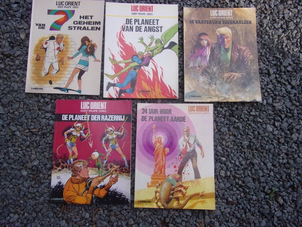 5 strips : LUC ORIENT (Eddy Paape-Greg) (Lombard), Plusieurs BD, Enlèvement ou Envoi, Comme neuf