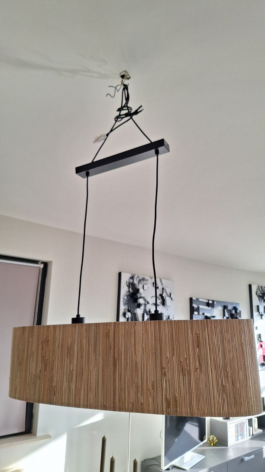lustre neuf, Enlèvement