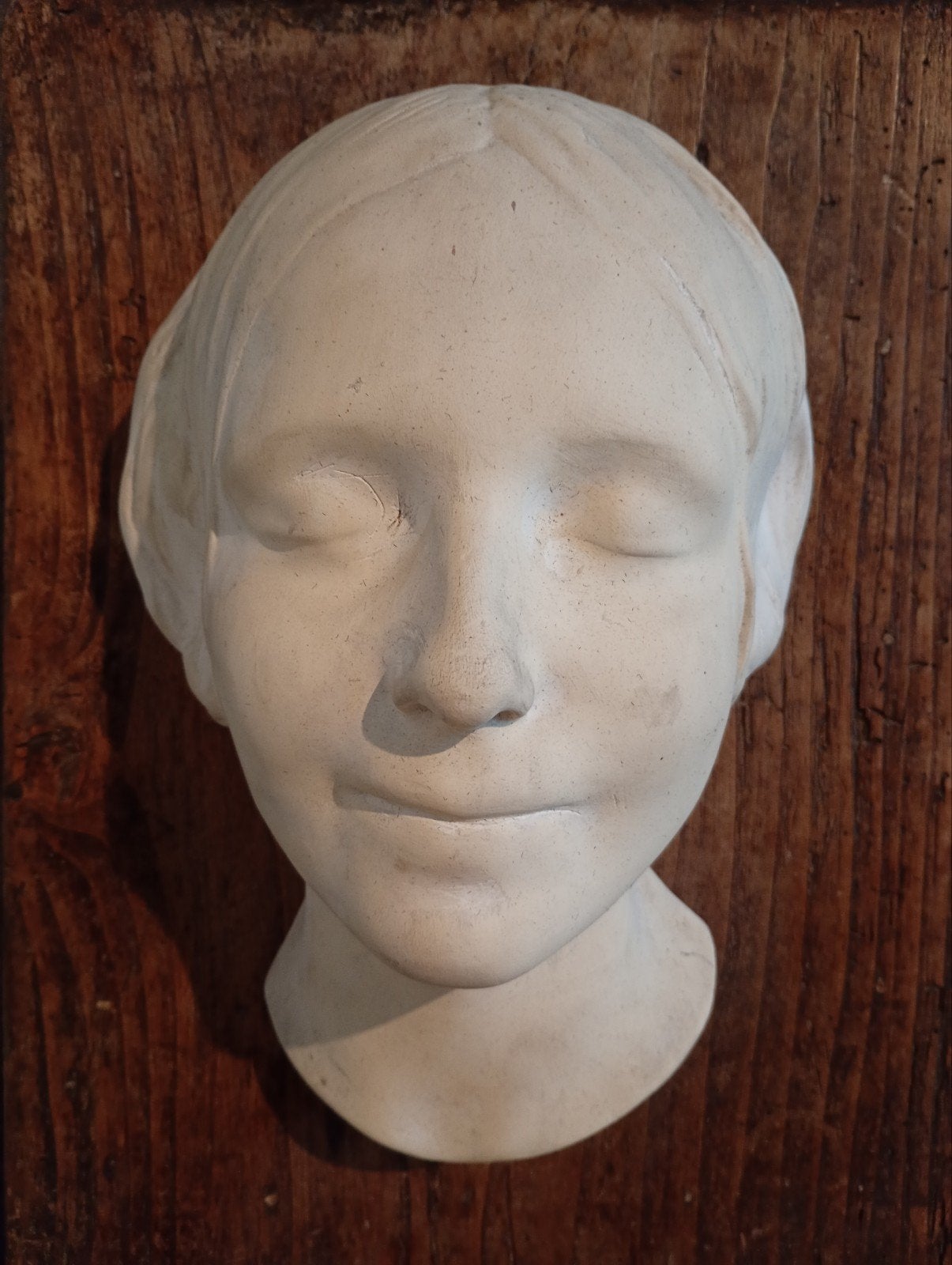 Prachtig Gipsen Masker – L'Inconnue de la Seine, Ophalen, Gips, Masker, Klassiek