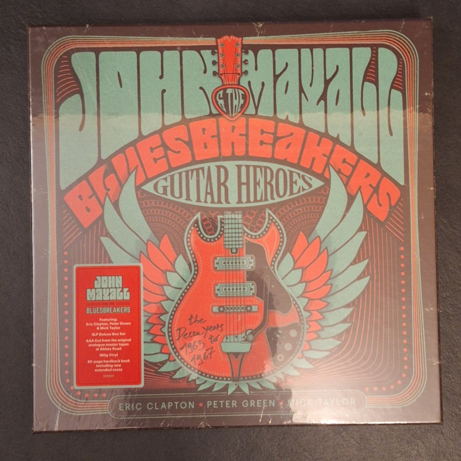 John Mayall & The Bluesbreakers - Guitar Heroes 4LP, Ophalen of Verzenden, Nieuw in verpakking, Boxset, Beschermende buitenhoes