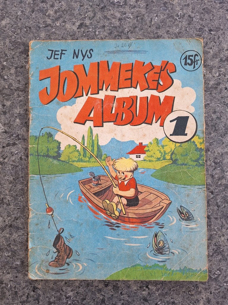 Jef Nys Jommeke - Album 1 (1964), Boeken, Gelezen, Eén stripboek, Jef Nys., Ophalen of Verzenden
