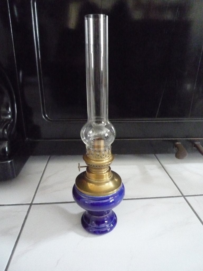 Petroleum lamp - antiek, Ophalen, Overige materialen
