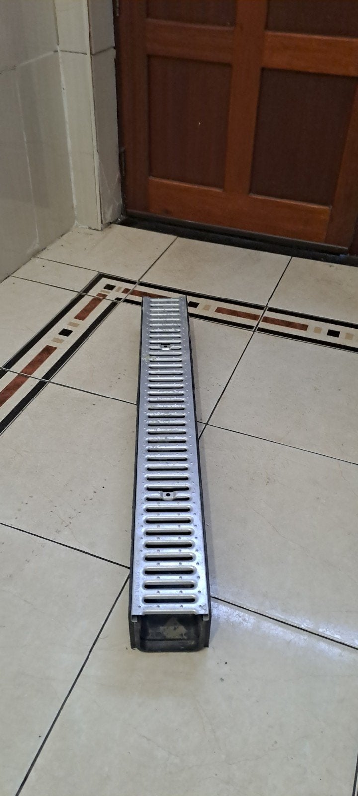 caniveau de drainage, Enlèvement, Évacuation
