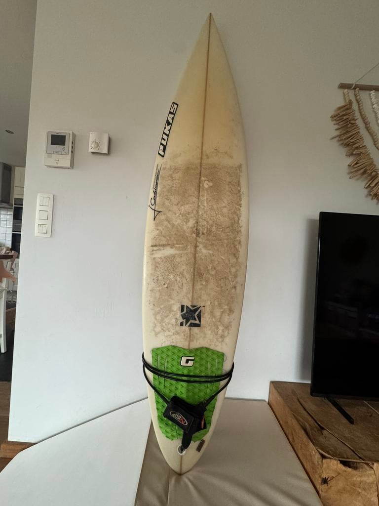 Surfboard, Watersport en Boten, Golfsurfen, Ophalen, Gebruikt, Shortboard, Met koord