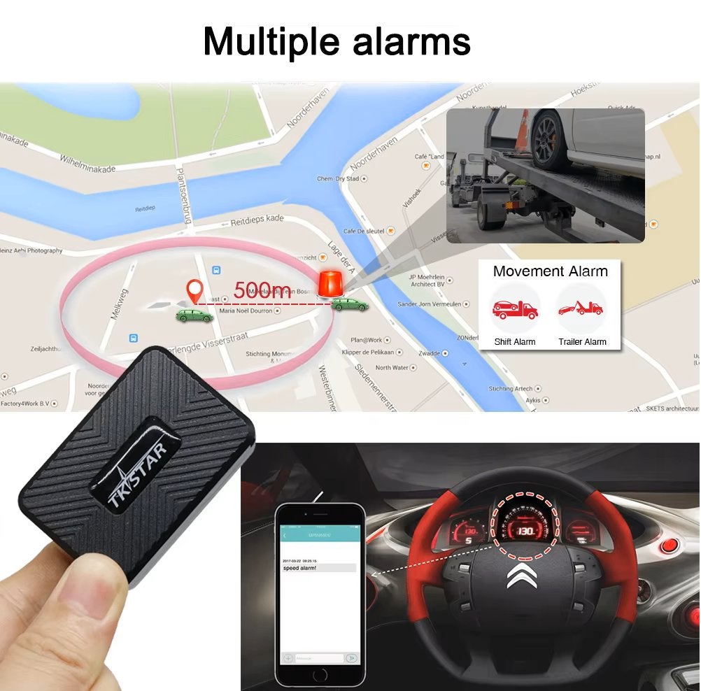 GPS Tracker/Tracer Car T - Locatie