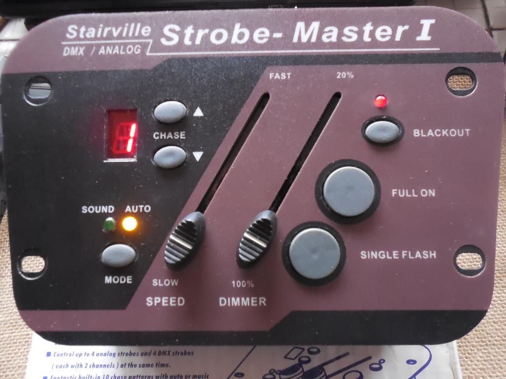 Stairville Strobe Master I DMX Controller, Muziek en Instrumenten, Overige Muziek en Instrumenten, Ophalen of Verzenden, Gebruikt