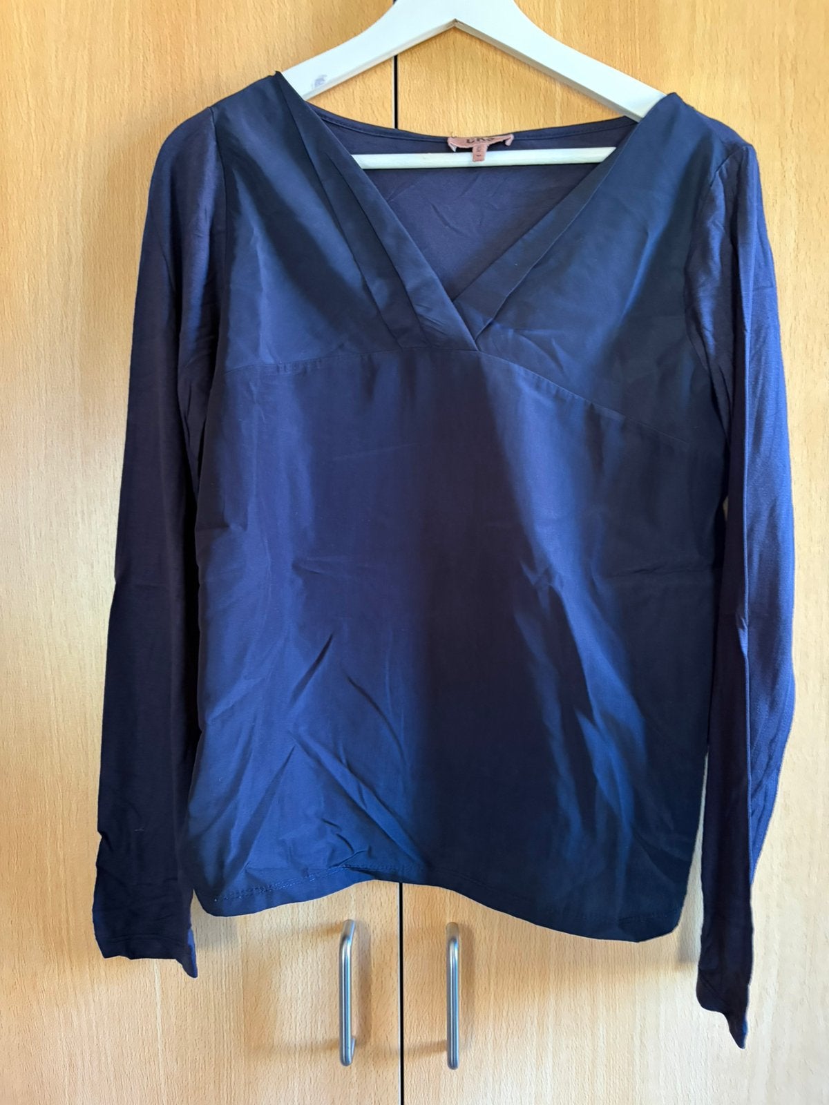 Blauwe blouse CKS maat M, Kleding | Dames, Ophalen of Verzenden, Zo goed als nieuw, Maat 38/40 (M), Blauw