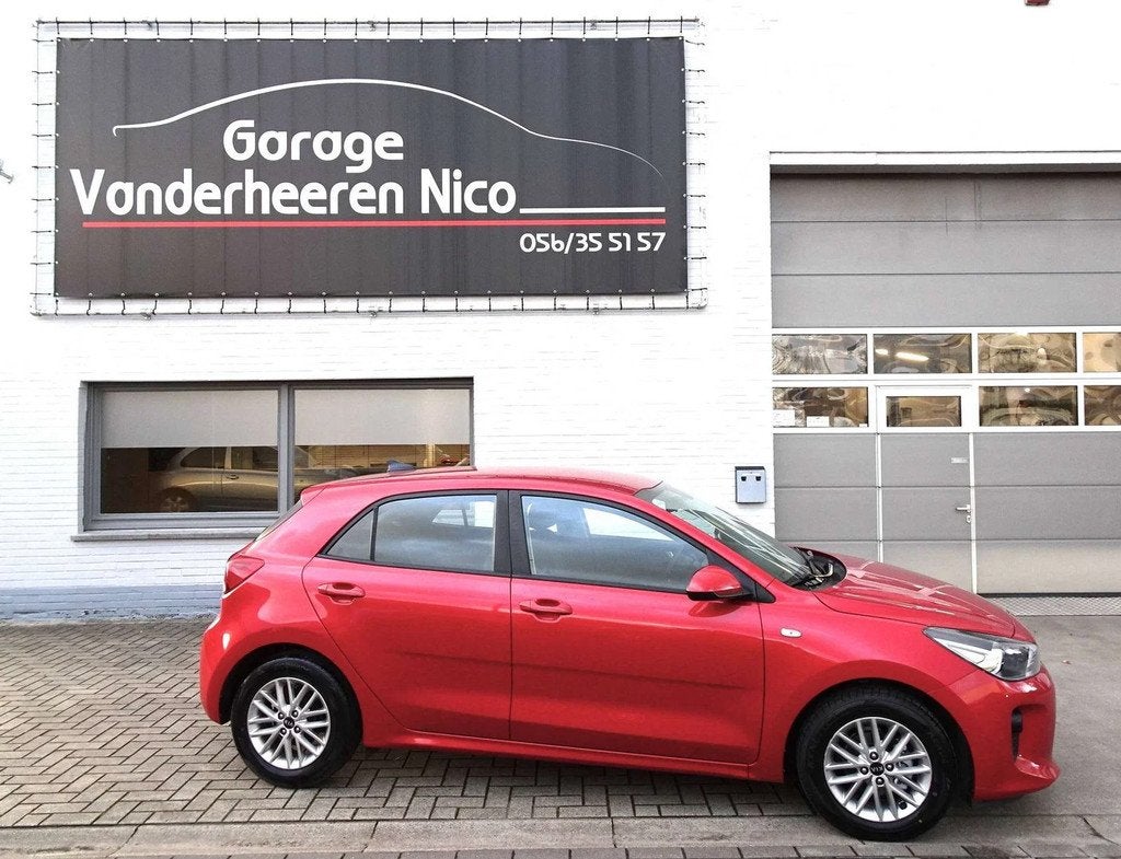 Kia Rio 1.2i 5d. Fusion CAMERA,CARPLAY+ANDROID,NAVI,AIRCO,BL, Stof, Gebruikt, 4 cilinders, https://public.car-pass.be/vhr/28142d3f-7a98-4a54-8478-e89b0cda2486