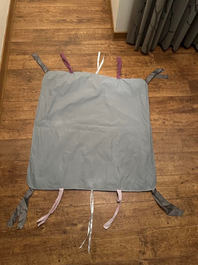 Zonnedoek 95x88 cm voor bakfiets / bolderkar, Caravans en Kamperen, Ophalen of Verzenden, Zo goed als nieuw